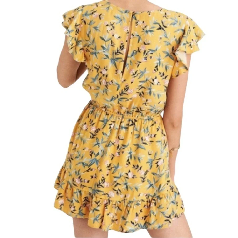 American Eagle Outfitters M Florsl Romper‎ - Picture 2 of 4